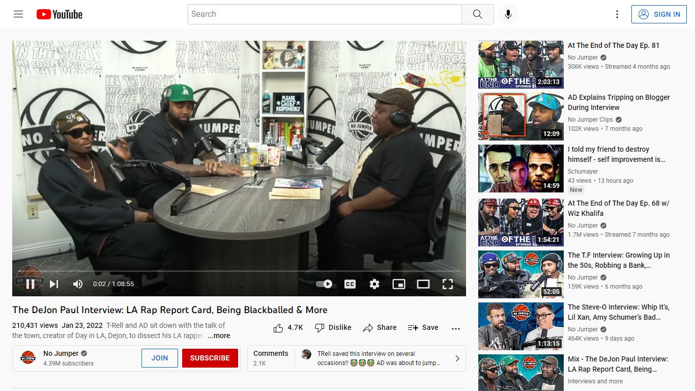 The DeJon Paul Interview: LA Rap Report Card, Being Blackballed & More ...